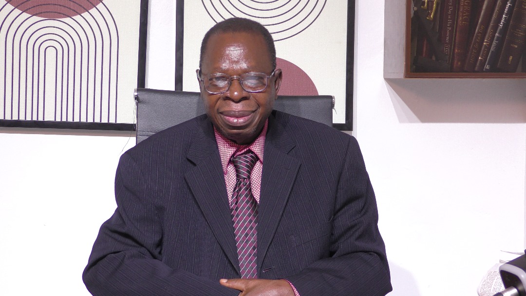 Pastor delivering a message of hope